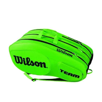 Sac de Tennis Wilson Team III 12 Pack Green Black