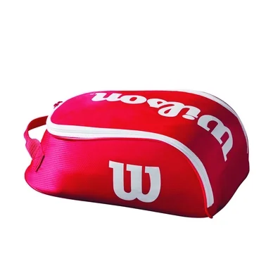 Sac de Tennis Wilson Tour IV Shoe Bag Red White