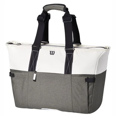 Sac de Tennis Wilson Women Tote Bag Cream Forest Green Black