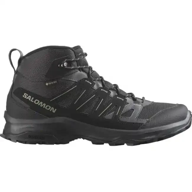 Salomon Grivola Mid GTX, chaussures de randonnée, homme, noir Expédié Aujourd’hui