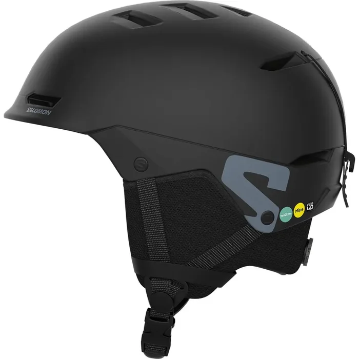 Salomon Husk JR MIPS, casque de ski, junior, noir Édition Limitée