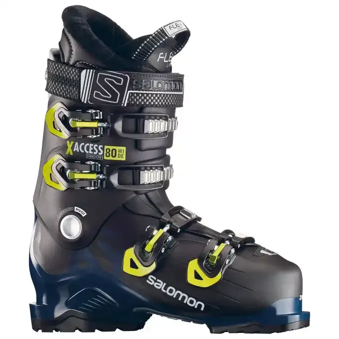 Salomon X ACCESS 80 WIDE noir/pétrole Meilleur Choix