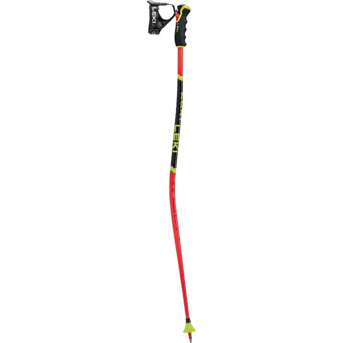 Satisfait Ou Remboursé Bâton de course Leki WORLDCUP LITE GS 3D Rouge Vif-Noir-Jaune Fluo