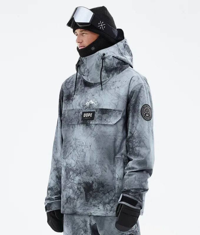 Satisfait Ou Remboursé Dope Blizzard Veste Snowboard Homme Dirt