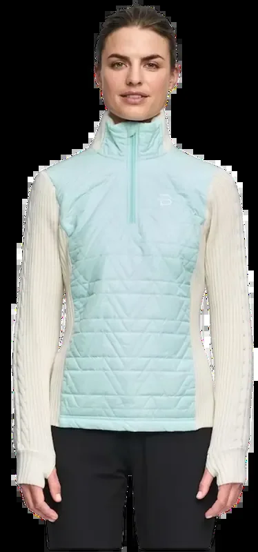 Satisfait Ou Remboursé Half Zip Comfy Femmes Sweater