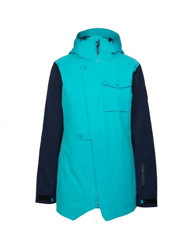 Satisfait Ou Remboursé Veste de Ski Femme Neuve Armada Helena Peacock