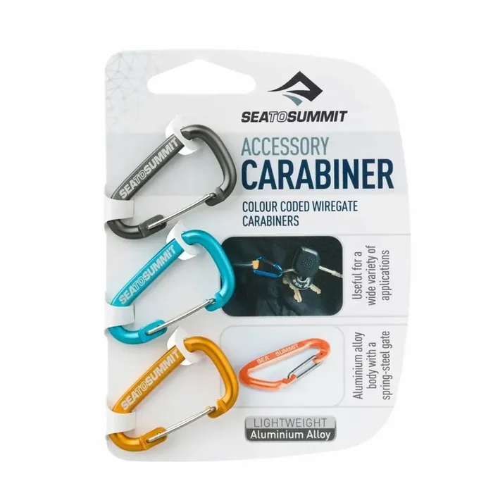 SEA TO SUMMIT Pack de 3 Mousquetons Pas Cher