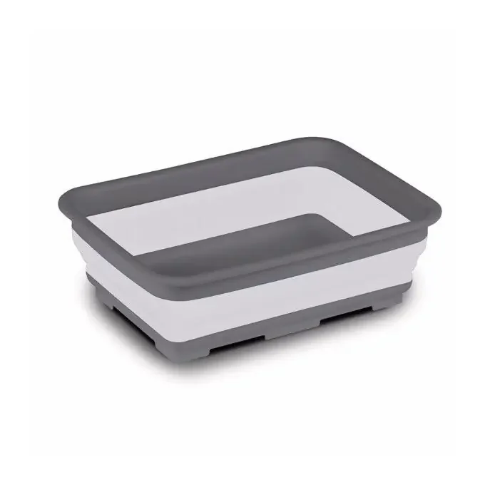 Seulement Aujourd’hui Bac à vaisselle Kampa COLLAPSIBLE RECTANGULAR WASHING BOWL Grey