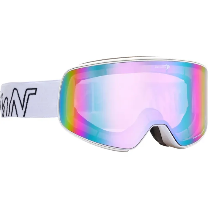 Seulement Aujourd’hui Demon Soular, masque de ski, blanc
