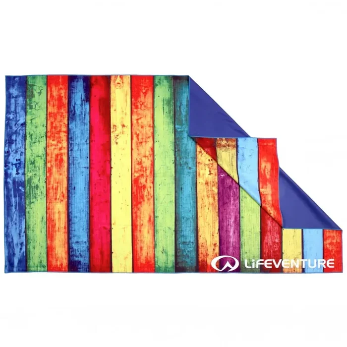 Seulement Aujourd’hui Lifeventure Trek Towel en SoftFibre Recyclé, Rayures