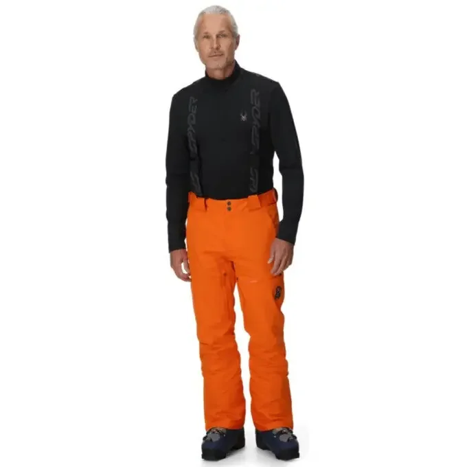 Seulement Aujourd’hui Pantalon de ski Homme Spyder Dare – Flash Orange