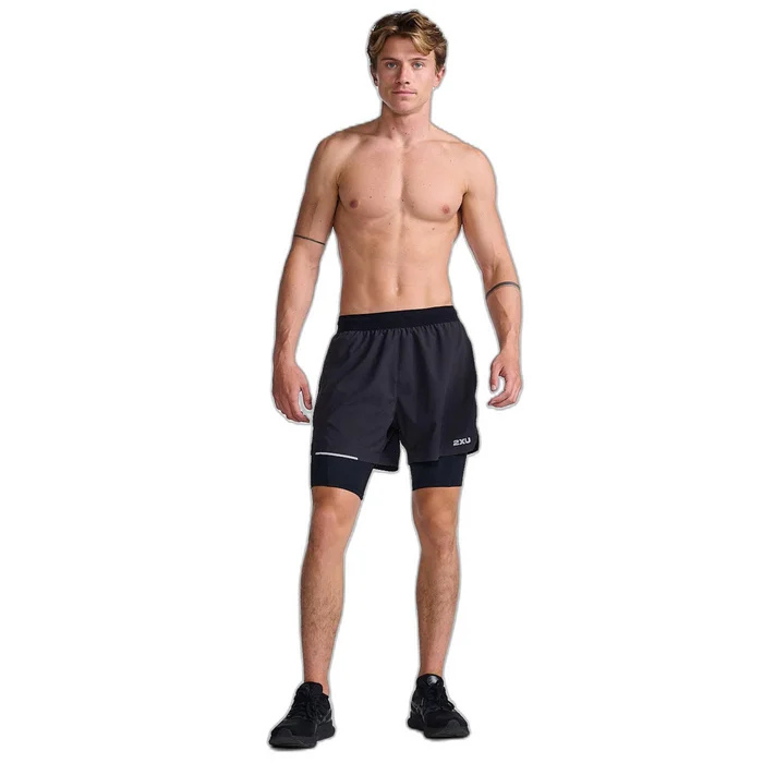 Short 2-en-1 5 pouces 2XU Aero [Taille XS]
