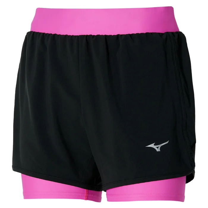 Short 2 en 1 femme Mizuno ER 4.5 [Taille XS]