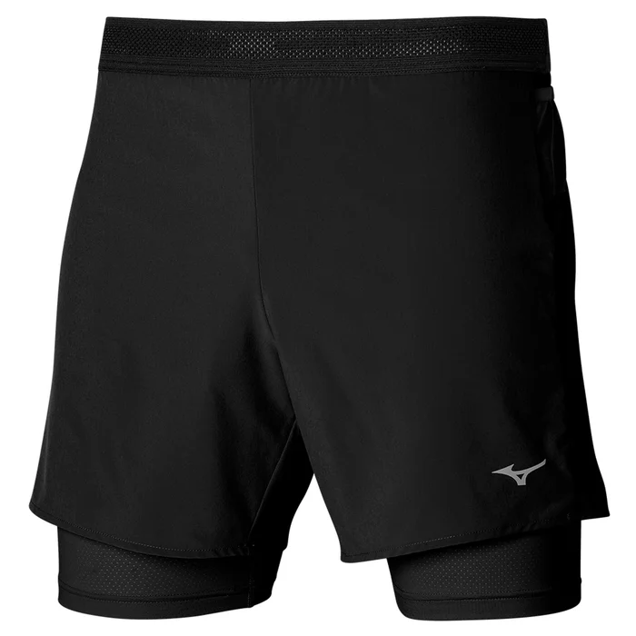 Short 2 en 1 Mizuno ER 5.5 [Taille S]