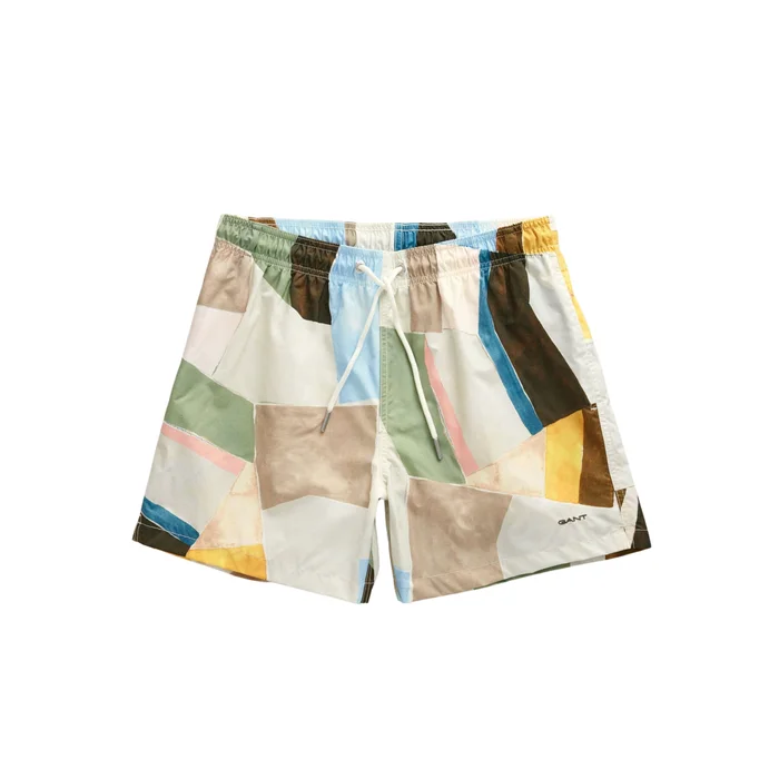 Short de bain imprimu00e9 Gant Art [Taille S]