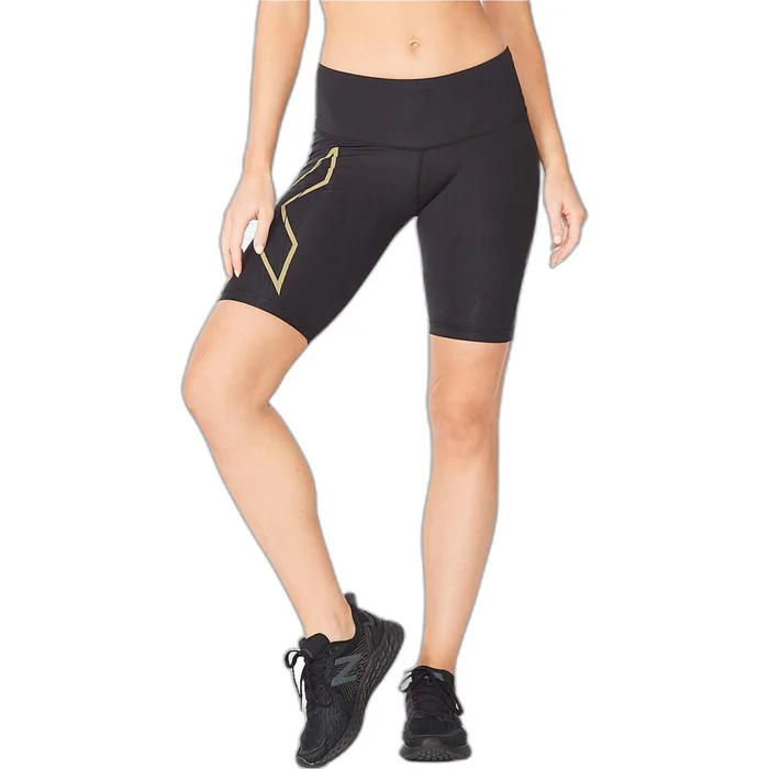 Short de compression taille moyenne femme 2XU Light Speed [Taille 2XS]