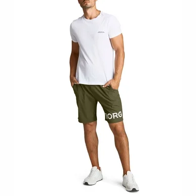 Short de Sport Björn Borg Men Shorts Borg Ivy Green