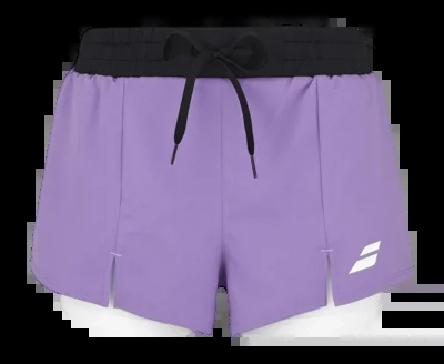 Short de Tennis Babolat Women Padel Short English Lavender