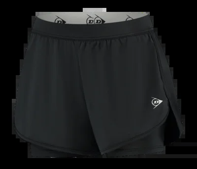 Short de Tennis Dunlop Women Ap Club Shorts Black