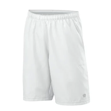 Short de tennis Junior Wilson Rush 8 Blanc