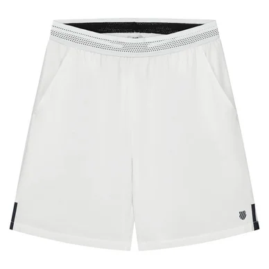 Short de Tennis K Swiss Men Core Team Short 8 Inch White