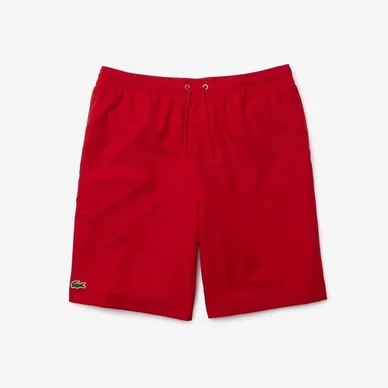 Short de Tennis Lacoste Men GH353T Tafeta Ruby
