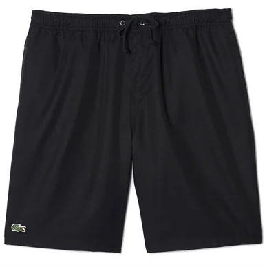 Short de tennis Lacoste Tafeta Noir