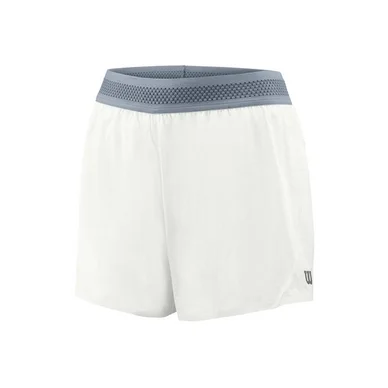 Short de Tennis Wilson Femme UI Kaos Twin 3.5 Short Blanc
