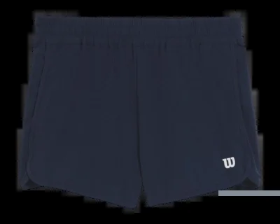 Short de Tennis Wilson Fille Team Short Classic Navy