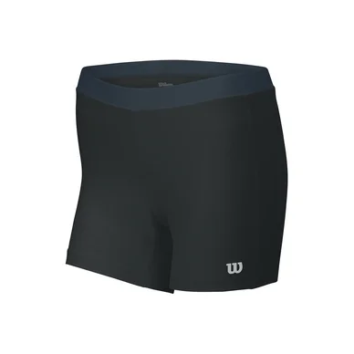 Short de tennis Wilson Woman Rush Compression Noir