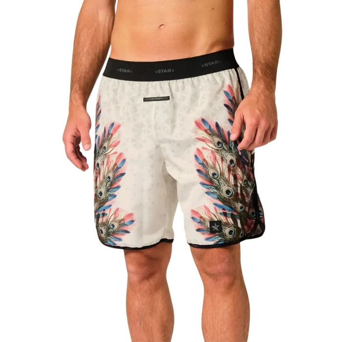 Short Star Beach Wear Peacock