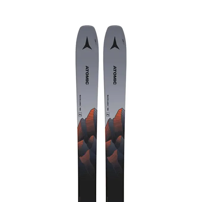 Skis de randonnée Atomic N BACKLAND 100 Metal Grey/Black Achetez Aujourd’hui
