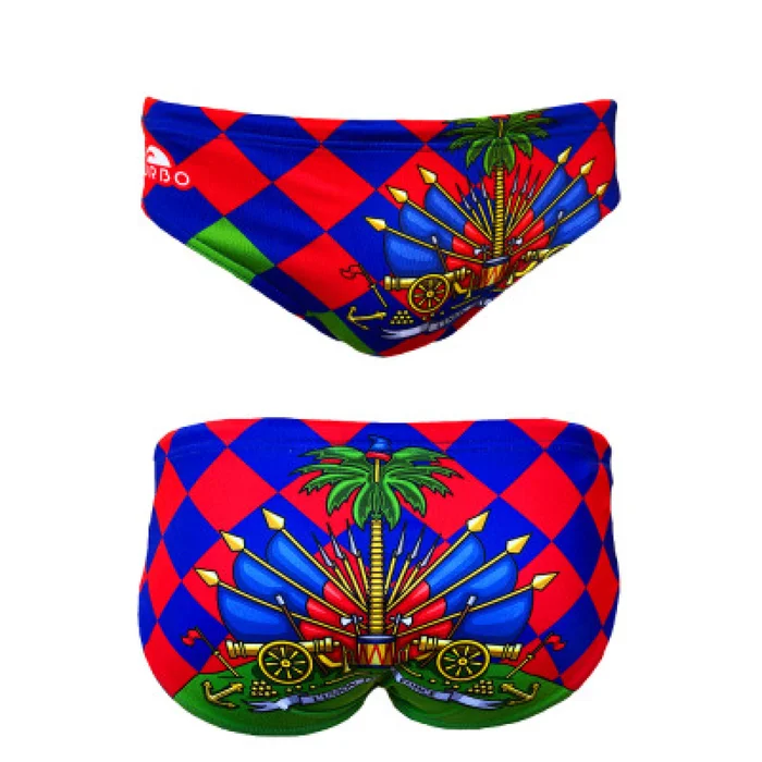 Slip de bain enfant Turbo Haiti [Taille 2 ans]