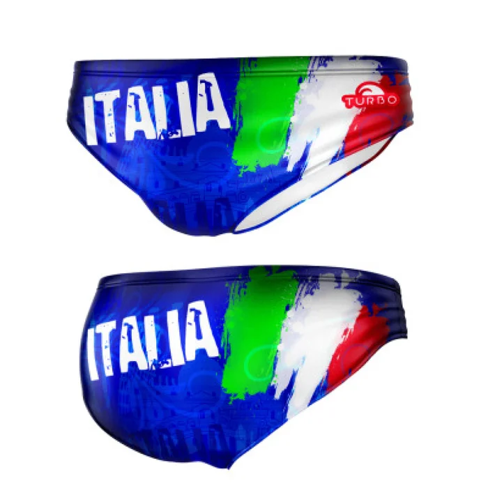 Slip de bain enfant Turbo Italia Painting 2017 [Taille 2 ans]