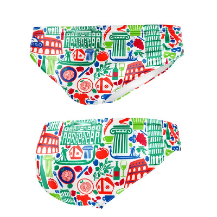 Slip de bain enfant Turbo Italy Souvenir [Taille 2 ans]