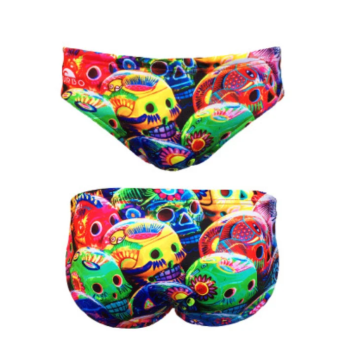 Slip de bain enfant Turbo Multi Skull 2019 [Taille 2 ans]