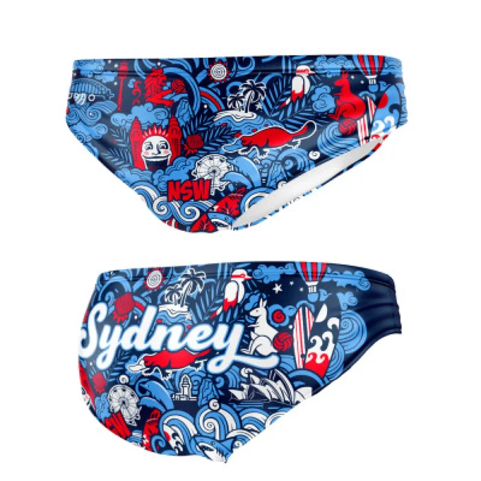Slip de bain enfant Turbo Sydney Fun [Taille 2 ans]
