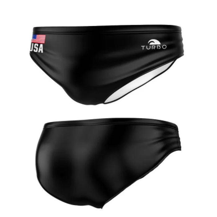 Slip de bain enfant Turbo Usa Artistic [Taille 2 ans]