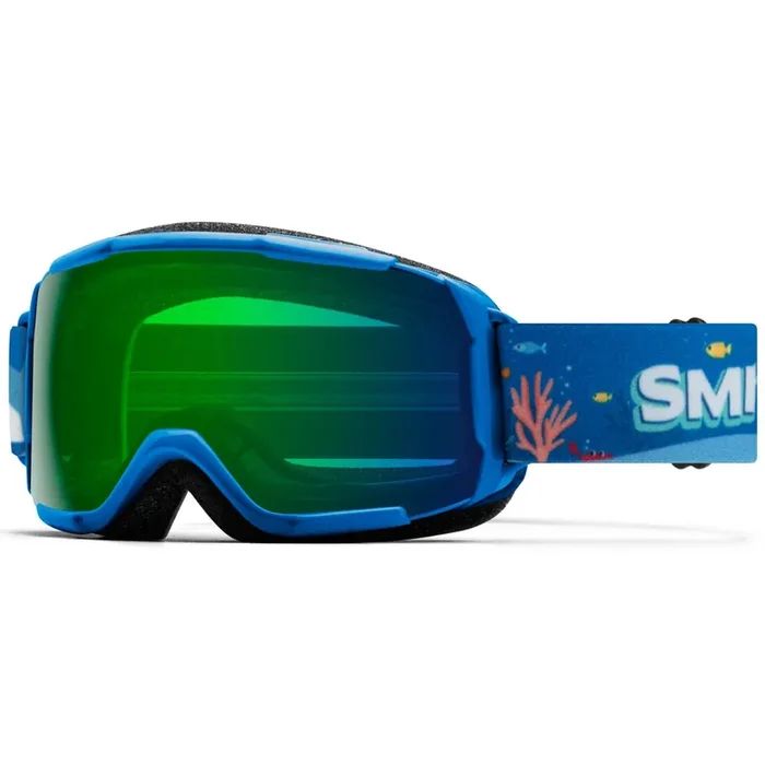 Smith Grom, masque de ski, junior, cobalt shark bait Certifié