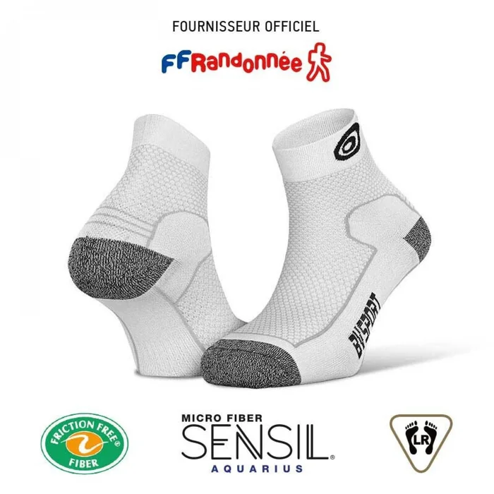 Socquettes de randonnu00e9e BV Sport double polyamide evo [Taille 36/38]