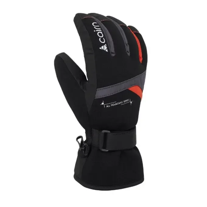 Solde Gants Junior Cairn STYL J CTEX Graphite Scarlet