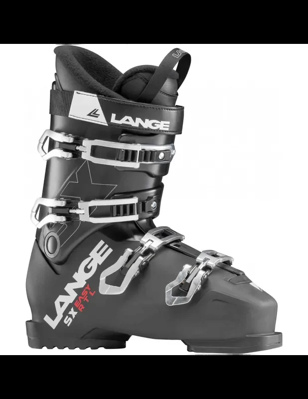 Soldes Chaussures de ski Neuves Lange SX RTL Easy Noires 2021 Taille de 24 à 31 Mondopoint