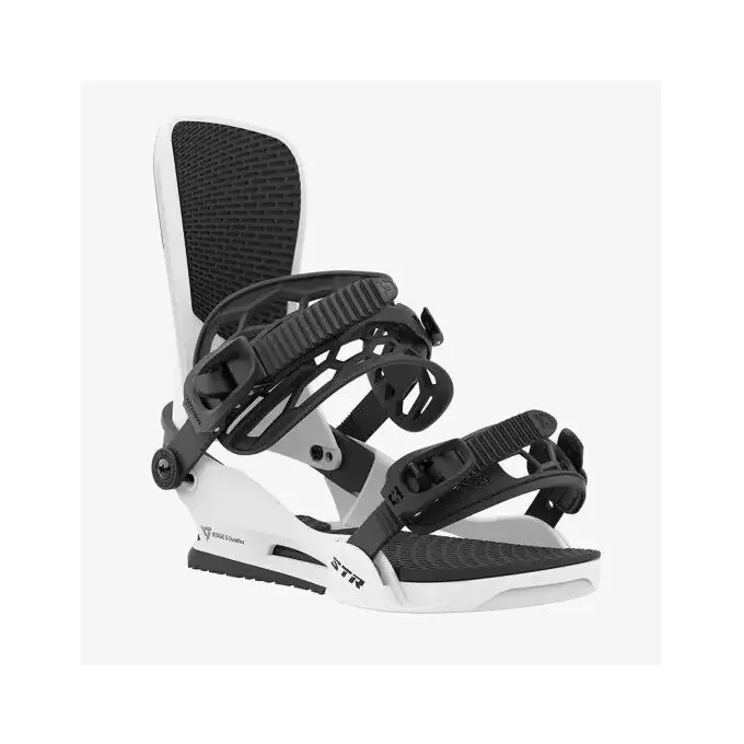 Soldes Fixation de snowboard Union STR WHITE