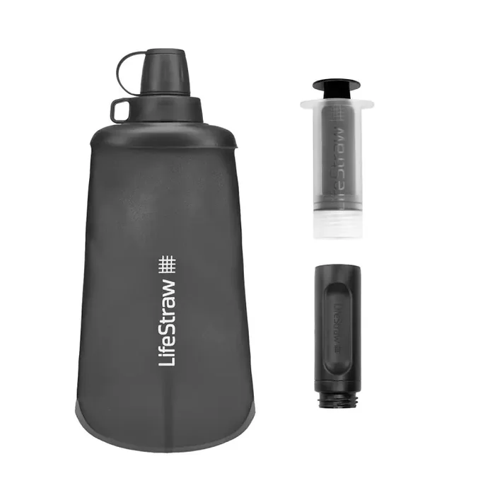 Soldes Gourde souple Flex Basic 650ml Peak Serie Lifestraw