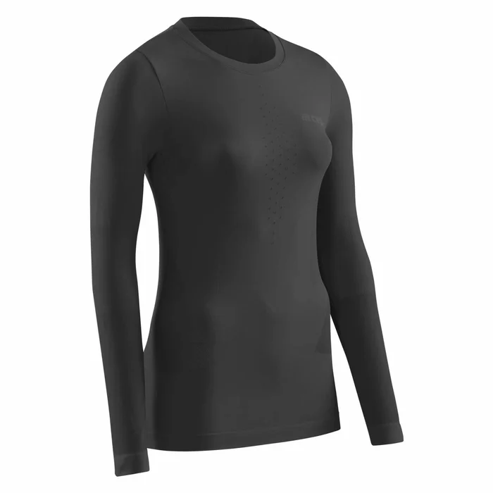 Sous maillot manches longues pour le temps froid femme CEP Compression [Taille L]