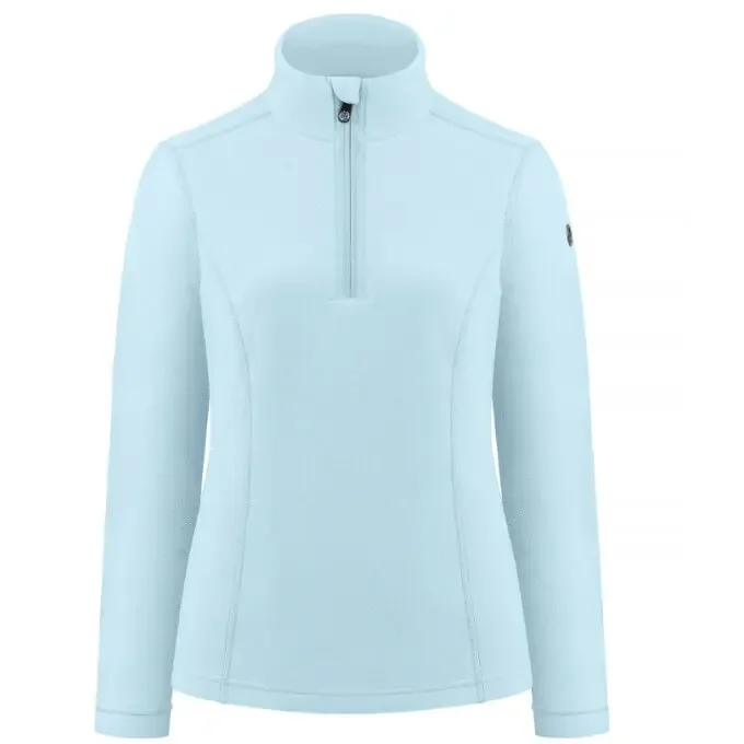 Sous-pull Poivre Blanc MICRO FLEECE SWEATER Whisper Blue Fait Main