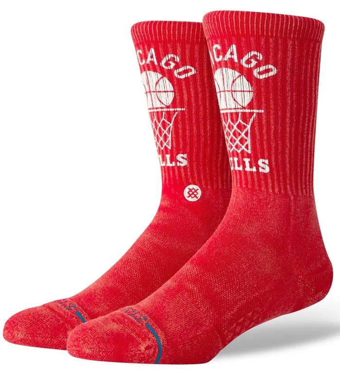 Stance Casual Vintage Chicago Bulls Crew Socks