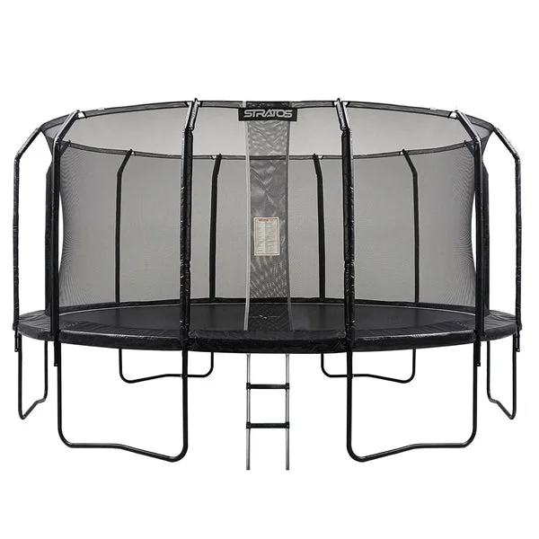 Stratos Trampolín 488cm Línea Premium Negra