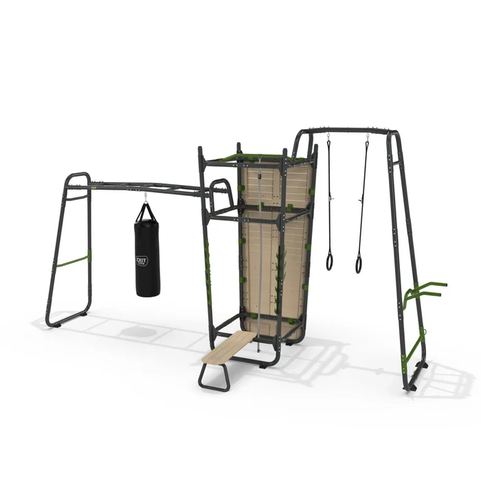 Structure de jeux de plein air Exit Toys GetSet PS620 [Taille 606x322x225 cm]