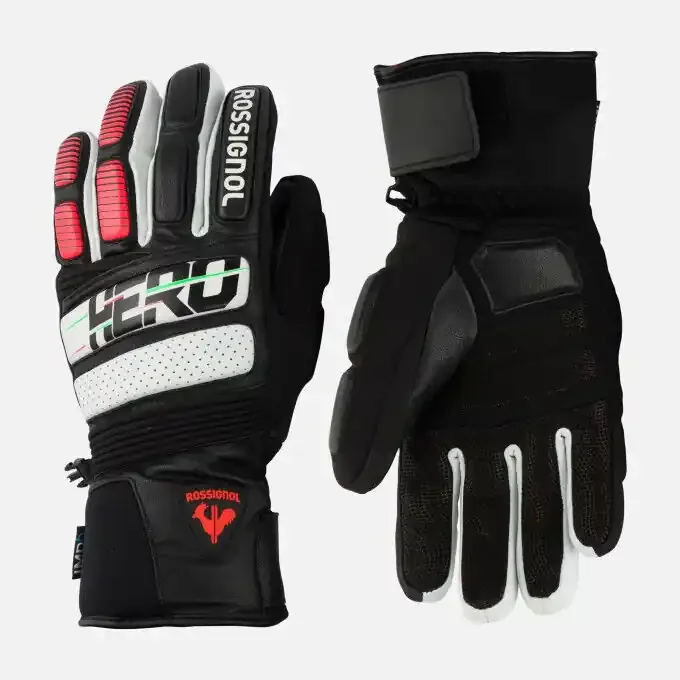Super Prix Gants de ski Rossignol HERO EXPERT LTH IMPR G Black